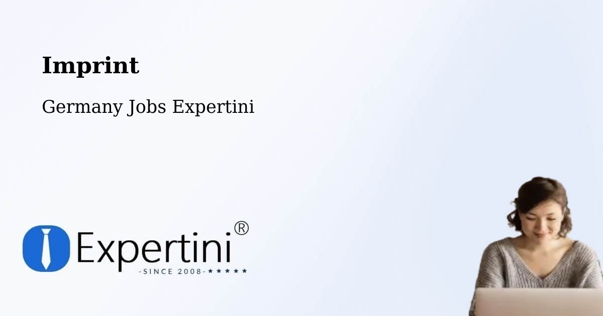 Imprint – Bad Liebenzell - Germany Jobs Expertini